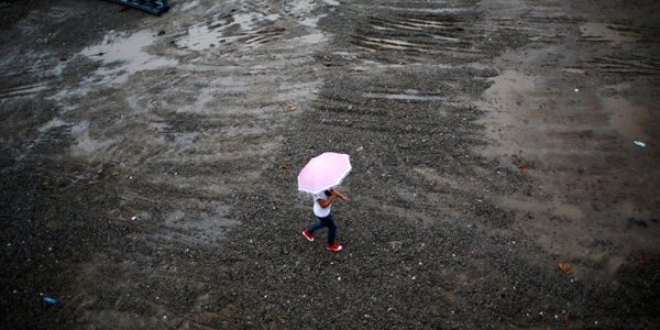 В Японии буйствуют ливни