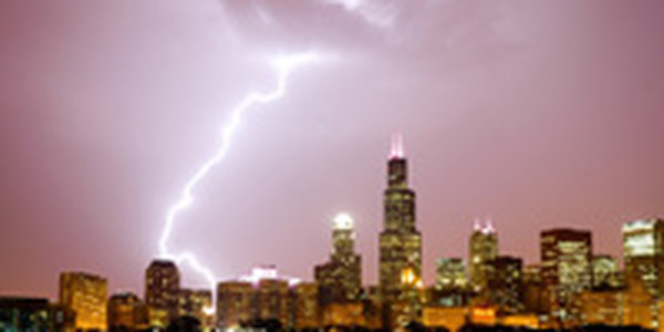 Красота и сила молнии