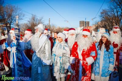 Во Владивостоке пройдёт шествие Дедов Морозов