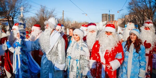 Во Владивостоке пройдёт шествие Дедов Морозов