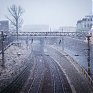 В минувшую субботу во Владивостоке прошел небольшой снег