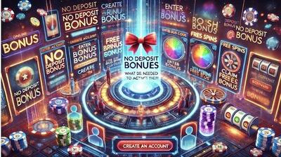 Бонусы без депозита в казино: что нужно для активации?