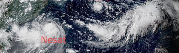 Тайфуны Noru и Nesat непосредственной опасности для Приморья не представляют