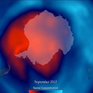 Площадь озоновой дыры над Антарктикой стала минимальной за последние 10 лет