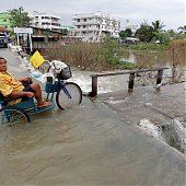 Сильнейшее наводнение в Таиланде