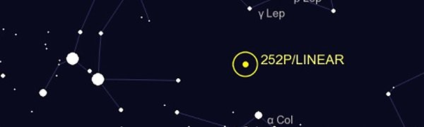 К Земле 21-22 марта приблизится комета 252P/LINEAR 12