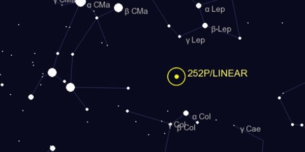 К Земле 21-22 марта приблизится комета 252P/LINEAR 12