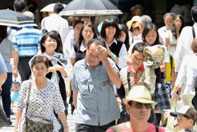 Жара в Японии за неделю упекла в больницы более 3 000 человек