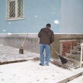 Снег во Владивостоке не заставил себя ждать