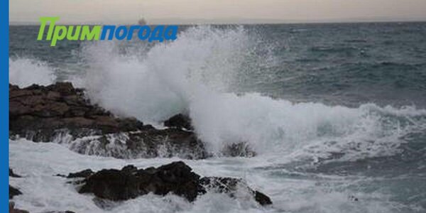 Циклон принёс в Приморье дожди и сильный ветер