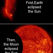НАСА зафиксировало двойное затмение Солнца