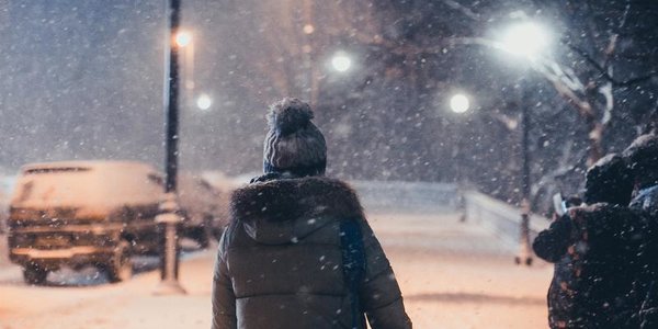 Ночью в Приморье осадки в виде снега и мокрого снега продолжатся