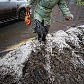 Во Владивостоке весна началась снегопадом