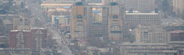 Смог от лесных пожаров в Забайкалье и Чите