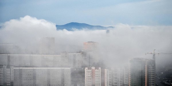 Завтра днём во Владивостоке туман ослабеет