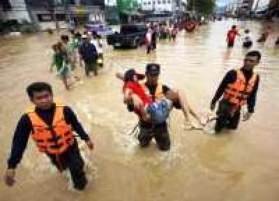 Таиланд пострадал в результате серьезного наводнения
