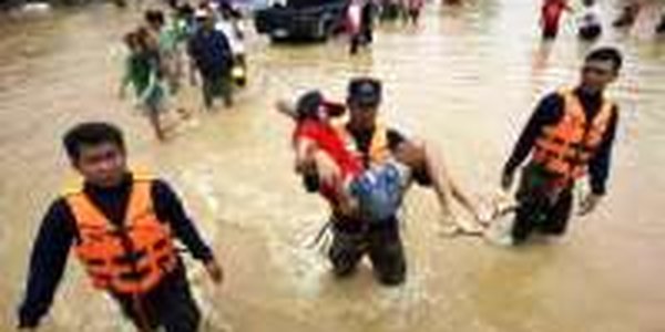 Таиланд пострадал в результате серьезного наводнения