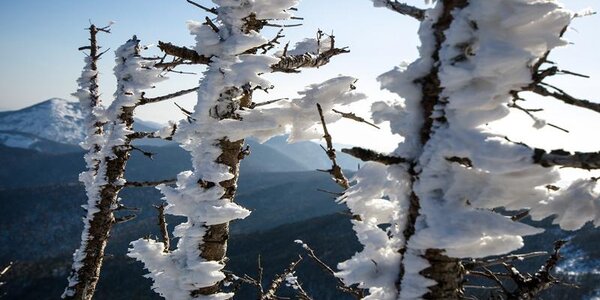 В горных районах Приморья высота снега достигает 38 см