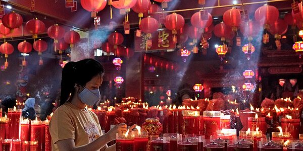 Как в мире встретили китайский Новый год