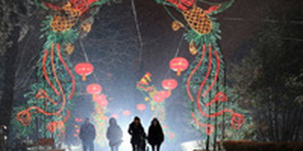 В семи провинциях Китая разыгрались сильные метели