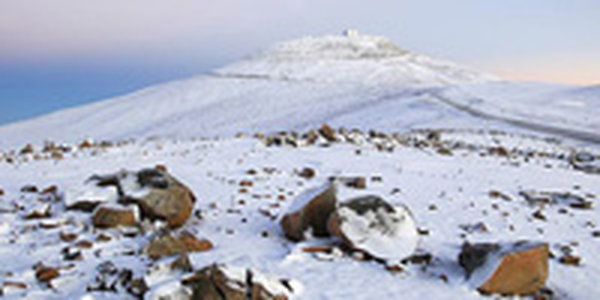 В чилийской пустыне Атакама выпал снег