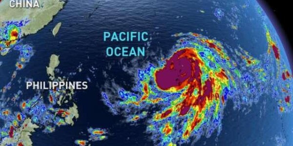 Тайфун «Хагибис» достиг максимальной стадии развития и стал супертайфуном